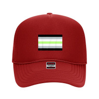 Agender Pride Flag National Pride Gift Foam Trucker Hat | Artistshot