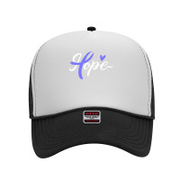 Hope   Esophageal Cancer Suppor  For Esophageal Cancer Premium Foam Trucker Hat | Artistshot