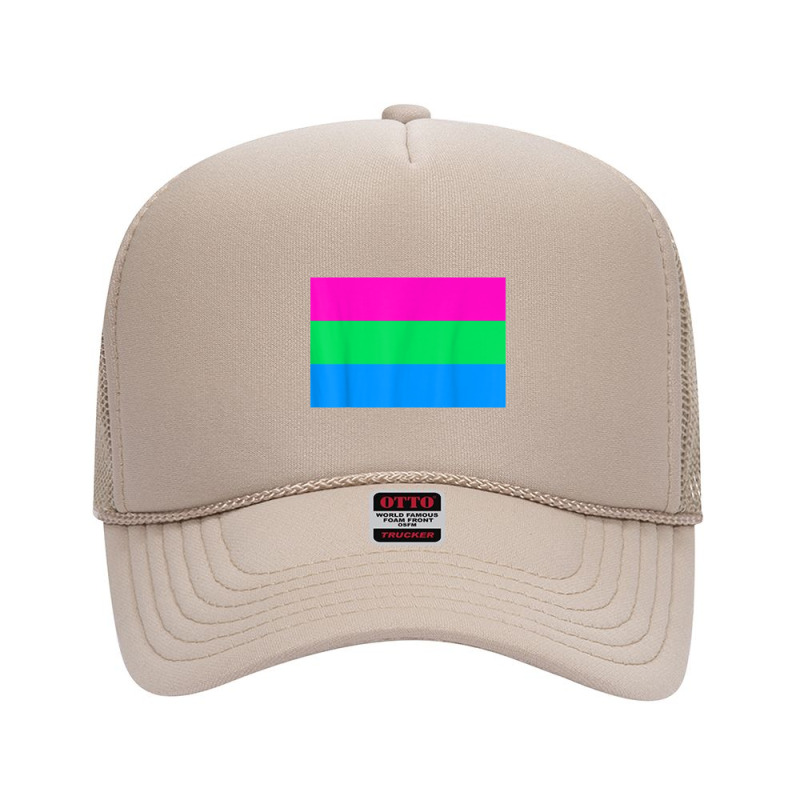 Polysexual Pride Flag National Pride Gift Foam Trucker Hat by RayDesign | Artistshot