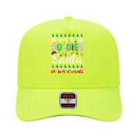 Be Nice To The Soldier Santa Is Watching Soldier Christmas Adjustable Baseball Cap | Artistshot