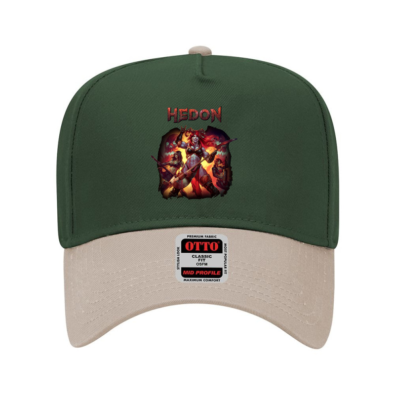 Hedon Album Cover Art (clothing Splash) Adjustable Baseball Cap | Artistshot