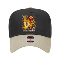 Love Oncology Life Turkey Funny Nursing Thanksgiving Day Adjustable Baseball Cap | Artistshot