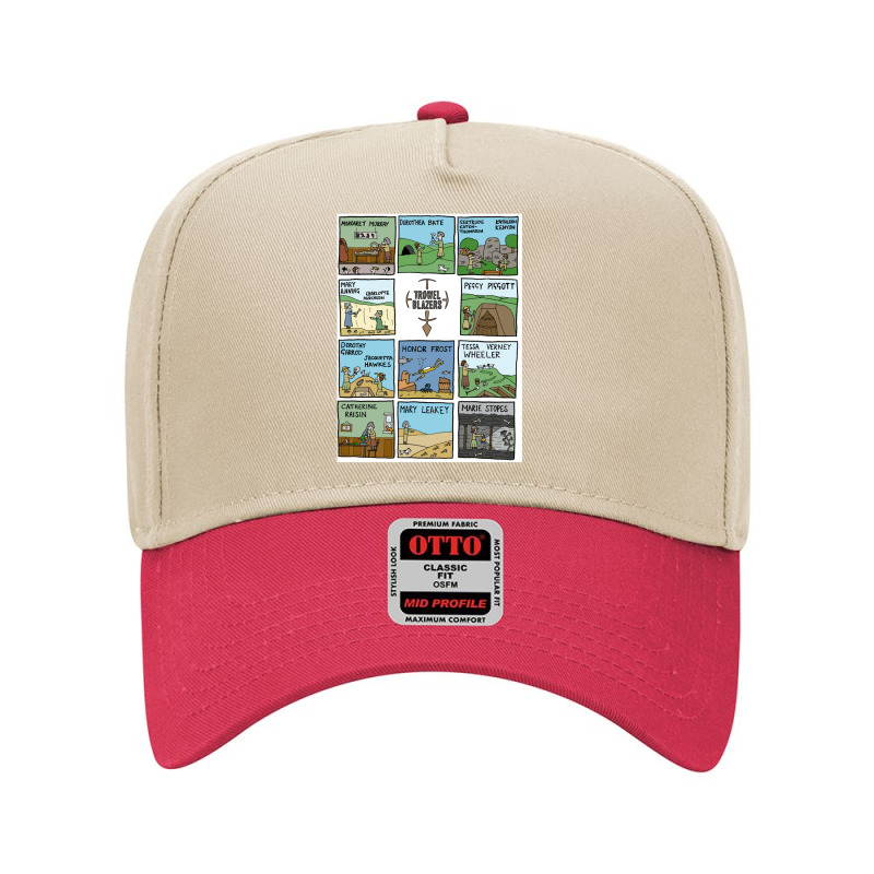 Raising Horizons Troweltoon White Adjustable Baseball Cap | Artistshot