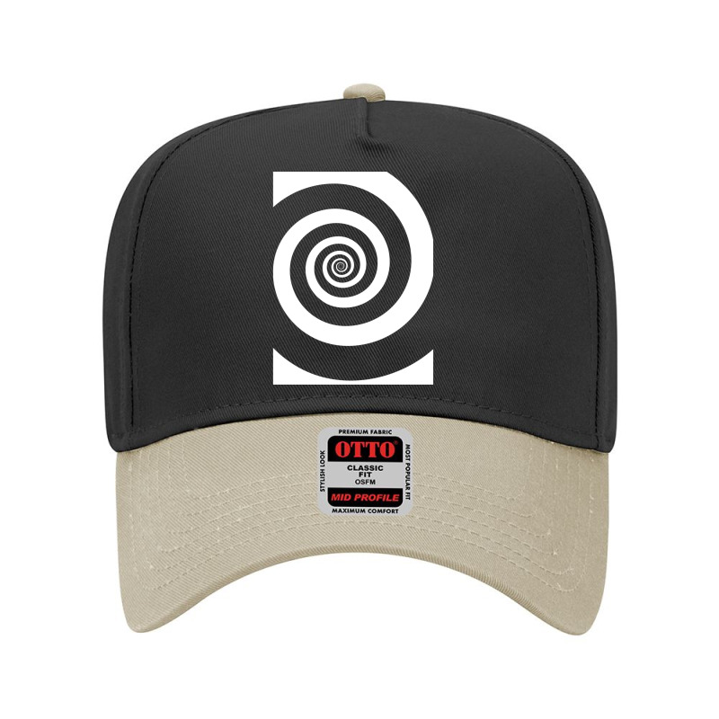 Spiral Hypnotic Retro Mind Control Visual Illusion Black And White Hd  Adjustable Baseball Cap by cm-arts | Artistshot