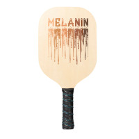 Drippin Melanin For Women Pride   Gifts Black History Month T Shirt Pickleball Paddle | Artistshot