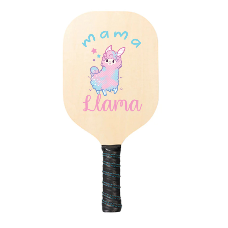 Funny Mothers Day Quotes Mama Llama Has No Time Your Drama   Gift Llam Pickleball Paddle | Artistshot