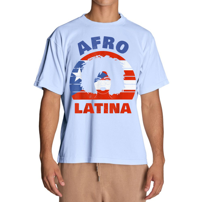 Puerto Rica Afro Latina Women National Hispanic Month Latinx T Shirt Urban Heavy T-shirt by cm-arts | Artistshot