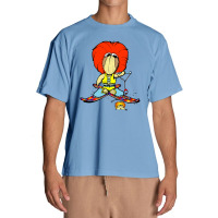 Water Skier Nestor   Clamkin Family Cartoon   Water Skiing Urban Heavy T-shirt | Artistshot