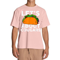 Let's Taco About Cougars Funny Cougar T Shirt Urban Heavy T-shirt | Artistshot