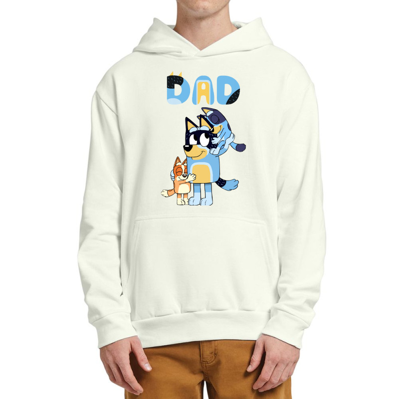 Dad Playing Son And Daughter Urban Pullover Hoodie | Artistshot