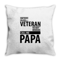 Some People Call Me A Veteran | Father's Day Gift Throw Pillow | Artistshot