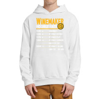 Winemaker Hourly Rate Funny Winemaking Winemaker Wine Lover T Shirt Urban Pullover Hoodie | Artistshot