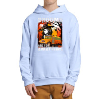 Womens School Bus Driver Witch Brooms Are For Amateurs Halloween Urban Pullover Hoodie | Artistshot