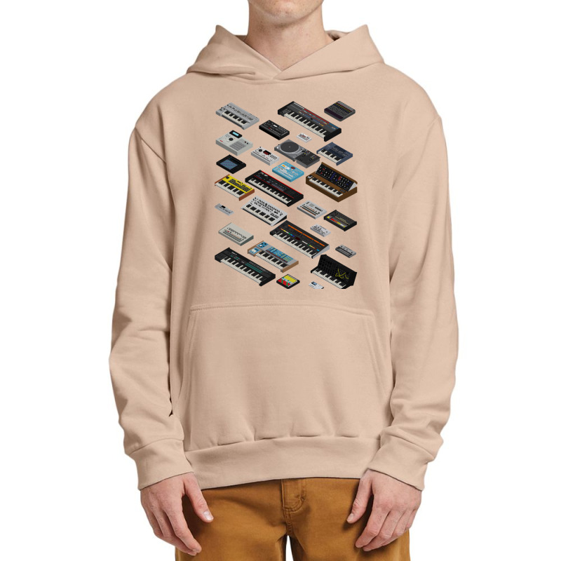 Synthesizer Fan Collection Urban Pullover Hoodie | Artistshot