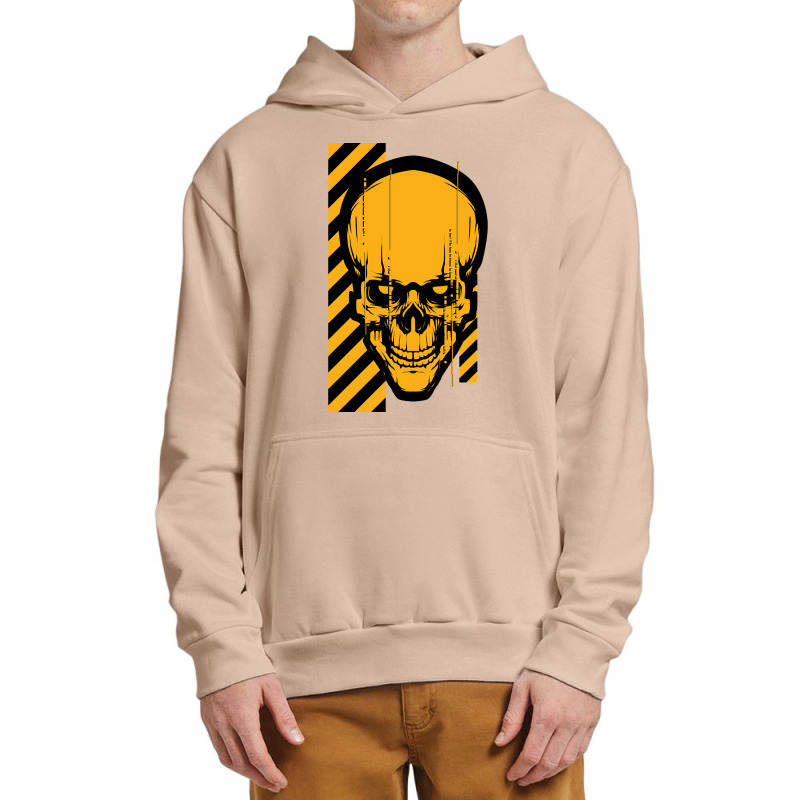 Warning Skull Urban Pullover Hoodie | Artistshot