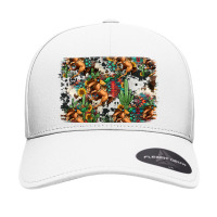 Western Rodeo Background Seamless Cap | Artistshot