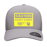 Angry Gamer Seamless Cap | Artistshot