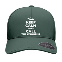 Keep Calm And Call The Ufologist Seamless Cap | Artistshot