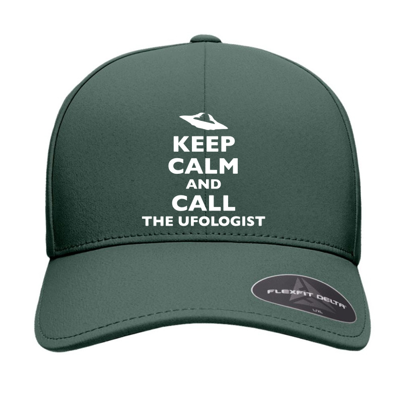 Keep Calm And Call The Ufologist Seamless Cap by Cool Design | Artistshot