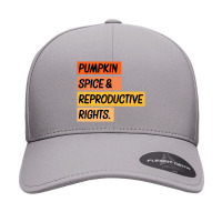 Pumpkin Spice Reproductive Rights Seamless Cap | Artistshot