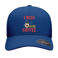 I Need More Coffee Seamless Cap | Artistshot