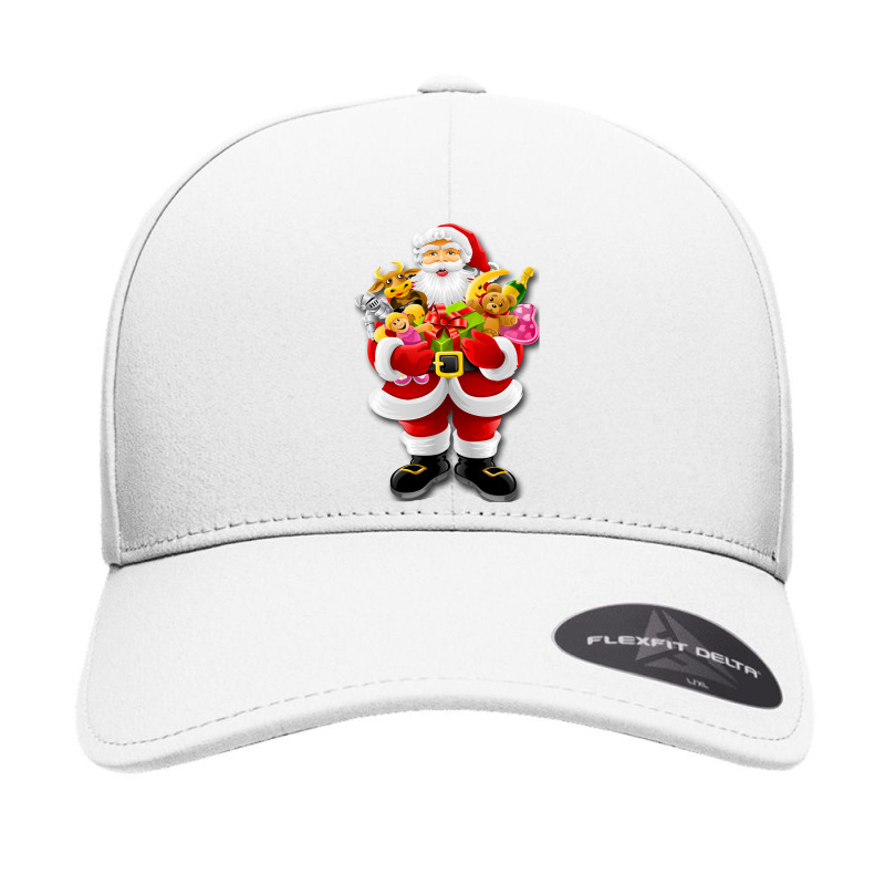 Santa Claus Sends Gifts Seamless Cap by Imaher729 | Artistshot