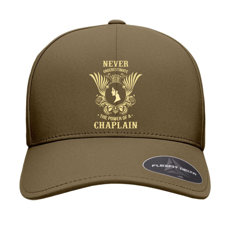 Never Underestimate The Power Of A Chaplain Seamless Cap by thanchashop | Artistshot