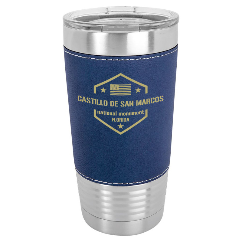 Castillo De San Marcos National Monument T Shirt Leatherette Tumbler | Artistshot