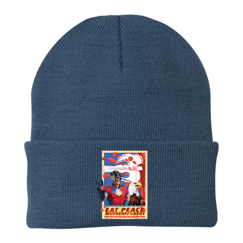 Peacemaker Eat Peace With Eagle Premium T-shirt Beanie | Artistshot