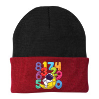 Number Learning Calculator Costume Matc Day Math Outfit Kids Beanie | Artistshot