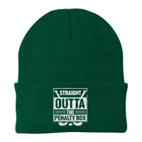 Stright Outta The Penalty Box Ice Hockey Hockey Ice Hockey T Shirt Beanie | Artistshot