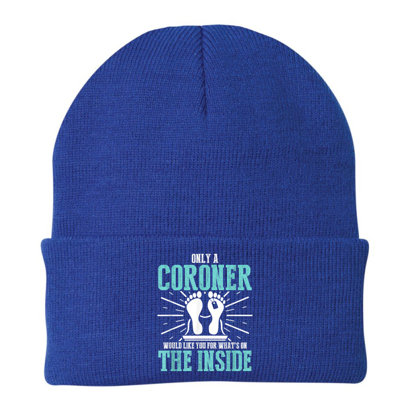 Coroner Medical Examiner Inside Investigator T Shirt Beanie by cm-arts | Artistshot