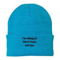 I’m Bilingual Bitch Haha And Jaja Beanie | Artistshot