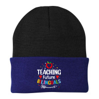 Teaching Future Bilinguals - Spanish Teachers Back To School Beanie | Artistshot