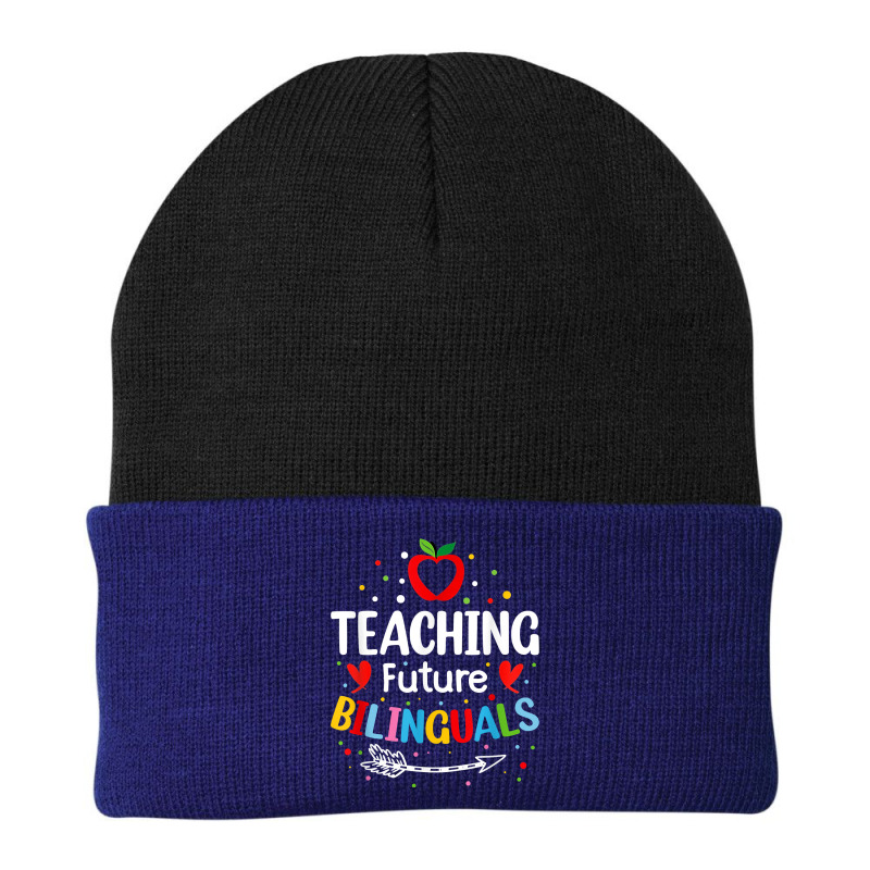 Teaching Future Bilinguals - Spanish Teachers Back To School Beanie by RiekertAlennah | Artistshot