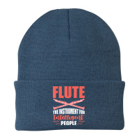 Flute   The Instrument For Intelligent People Beanie | Artistshot