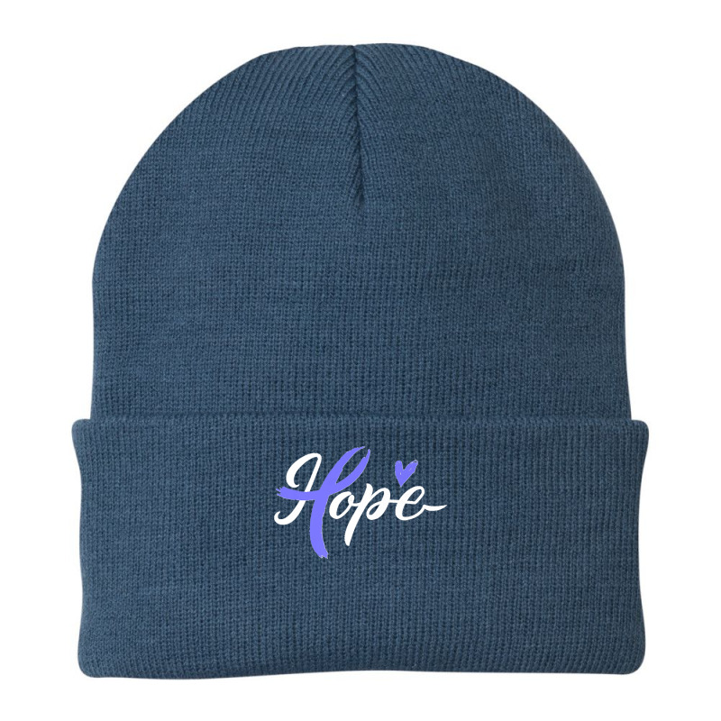 Hope   Esophageal Cancer Support Shirt For Esophageal Cancer Premium T Beanie by KarinCeleste | Artistshot