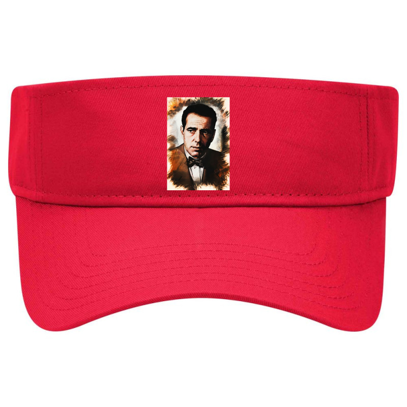 Graphic Picture Portrait Man Gifts Men Visor hat by ArtistChaya | Artistshot