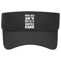 People With Ar's Don'gein Cattle Cars Games Characters Visor Hat | Artistshot