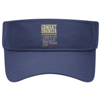 Combat Engineer Dictionary Term Visor Hat | Artistshot