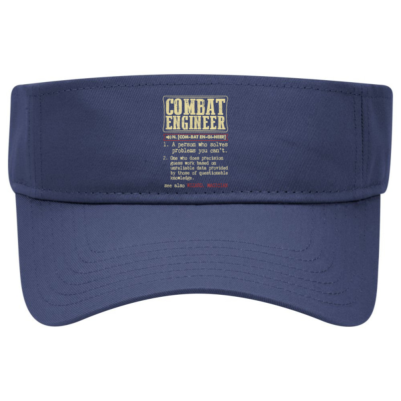 Combat Engineer Dictionary Term Visor hat by HarukaNarasaki | Artistshot