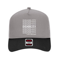 Disability Is Not A Bad Word, Happy Disability Pride Month Pullover Ho Mesh Back Trucker Hat | Artistshot