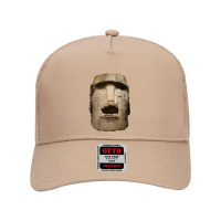 Easter Island Moai Statue Monolith World Mystery Mesh Back Trucker Hat | Artistshot