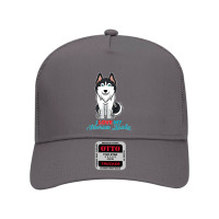 I Love My Siberian Husky For Lovers Of Huskies Premium Mesh Back Trucker Hat | Artistshot