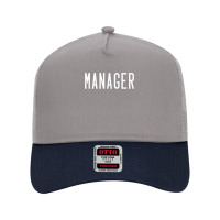 Manager – Team Leader Identification T Shirt Mesh Back Trucker Hat | Artistshot