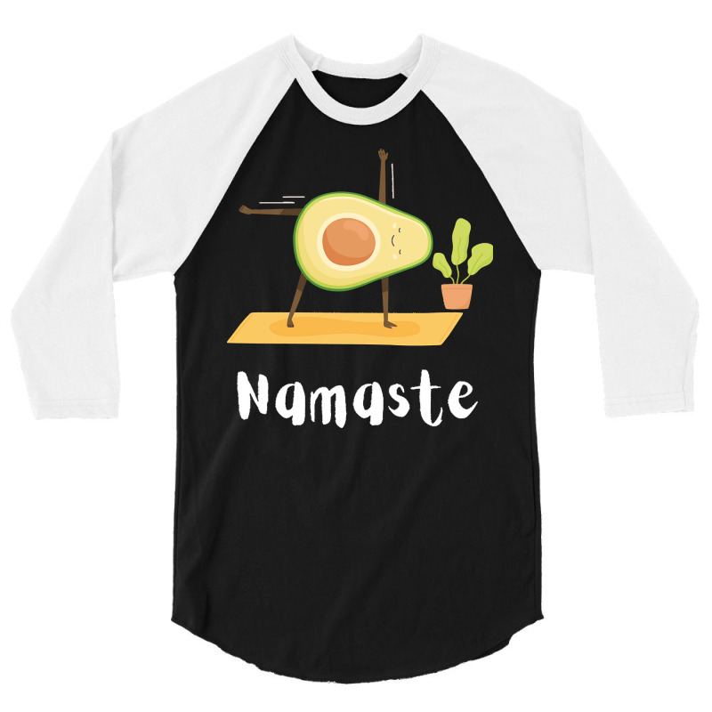 Namaste Meditation T  Shirt Namaste Yoga T  Shirt 3/4 Sleeve Shirt | Artistshot