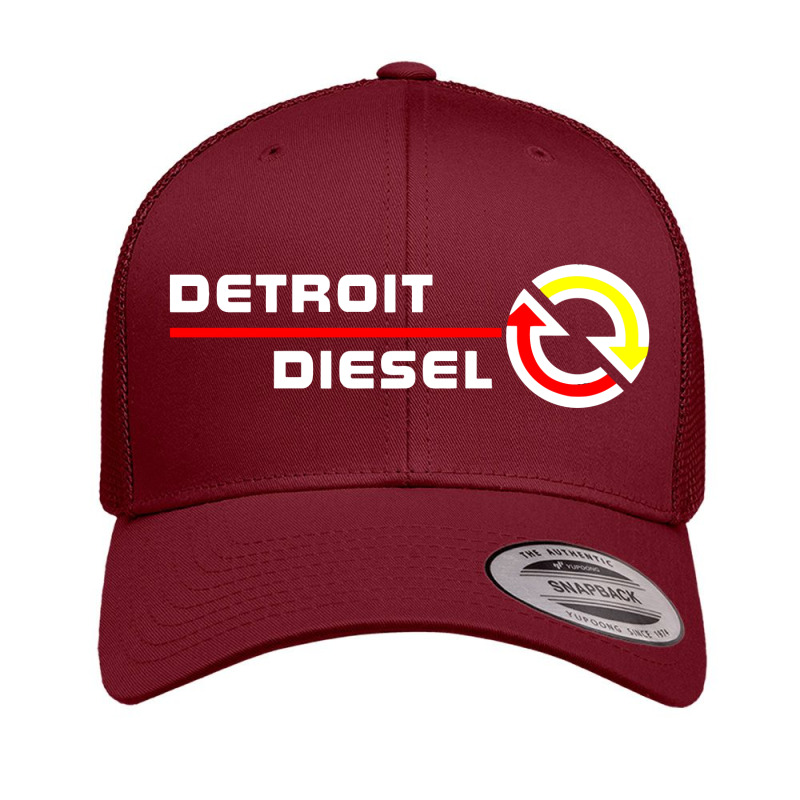Detroit Diesel Retro Trucker Cap By Tranthi9 - Artistshot