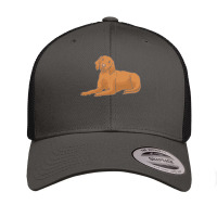 Soft Toy T  Shirt Magyar Vizsla Dog With Stuffed Animal And Hearts T Retro Trucker Cap | Artistshot