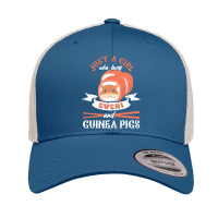 Guinea Pig T  Shirt Girl Who Loves Guinea Pigs Sushi Japan Rodent Fan Retro Trucker Cap | Artistshot