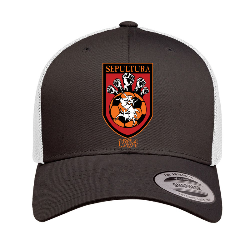 Cool-sepultura-coat-of-arms-pen Retro Trucker Cap by dodory | Artistshot